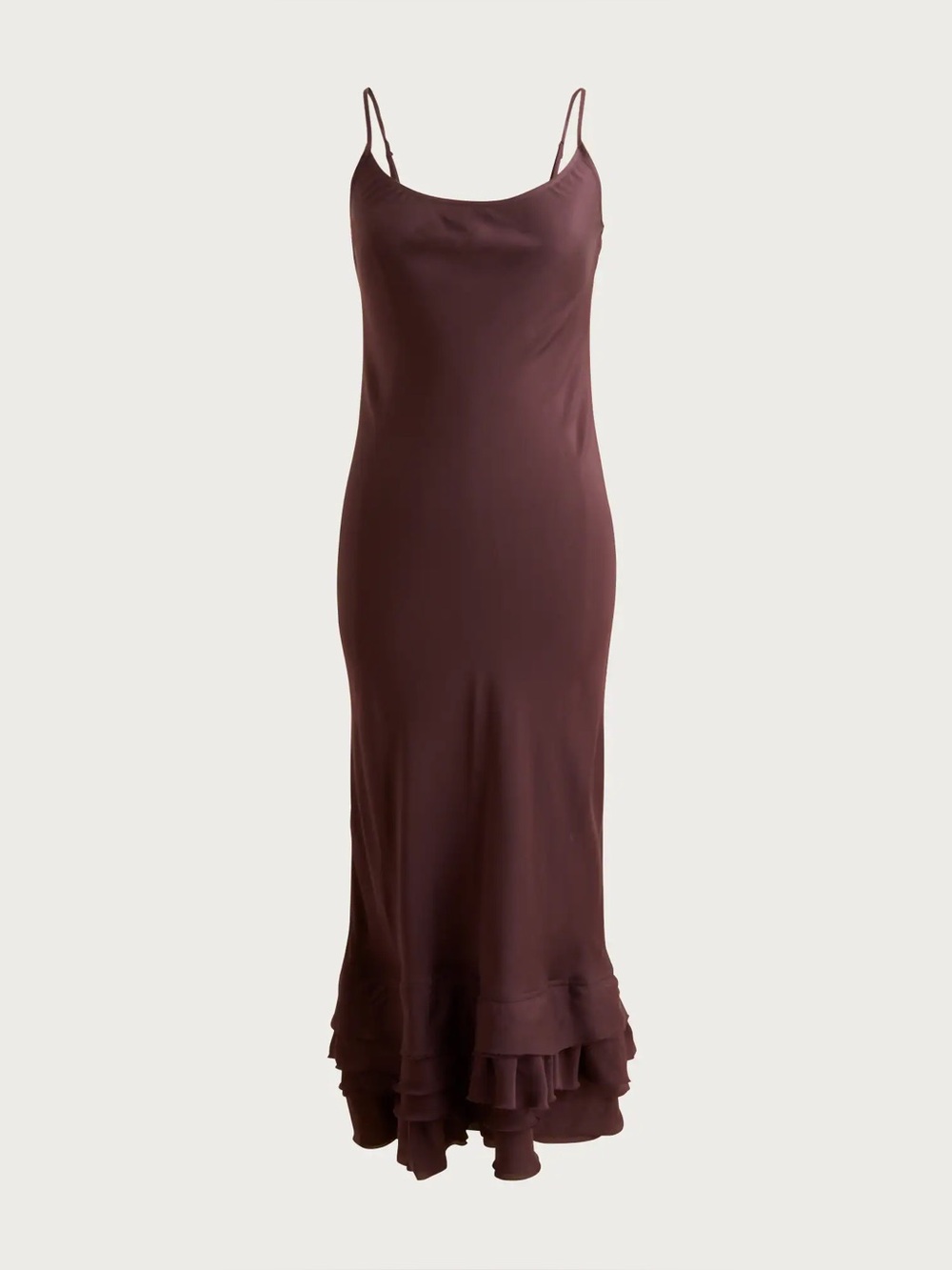 J.Crew Ruffle-trim slip dress CS341